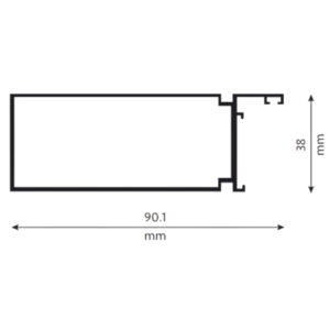 Tubular 3 x 1 1/2 Adaptador ALN - 1102