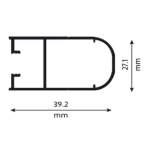 Traslape Curvo 8025 ALN - 633